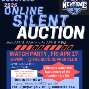 Boosters Silent Auction 2026